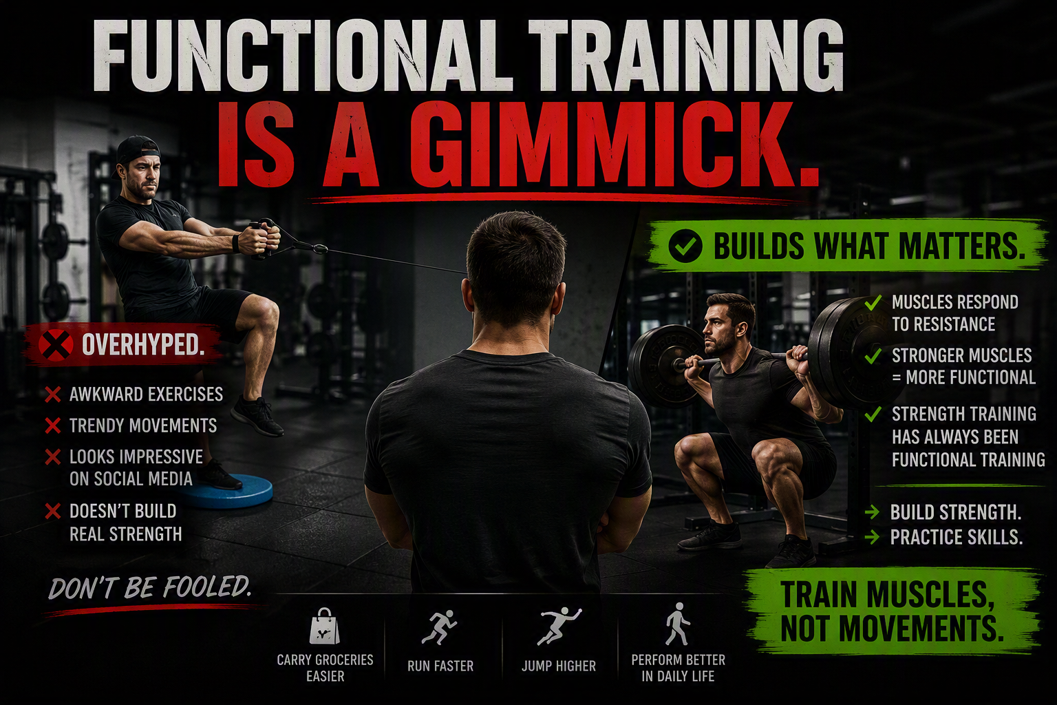 Functional Training Is A Gimmick